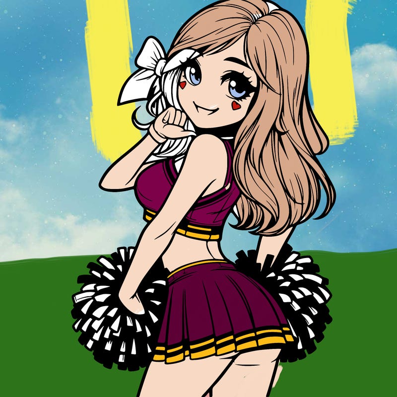 realistic cheerleader