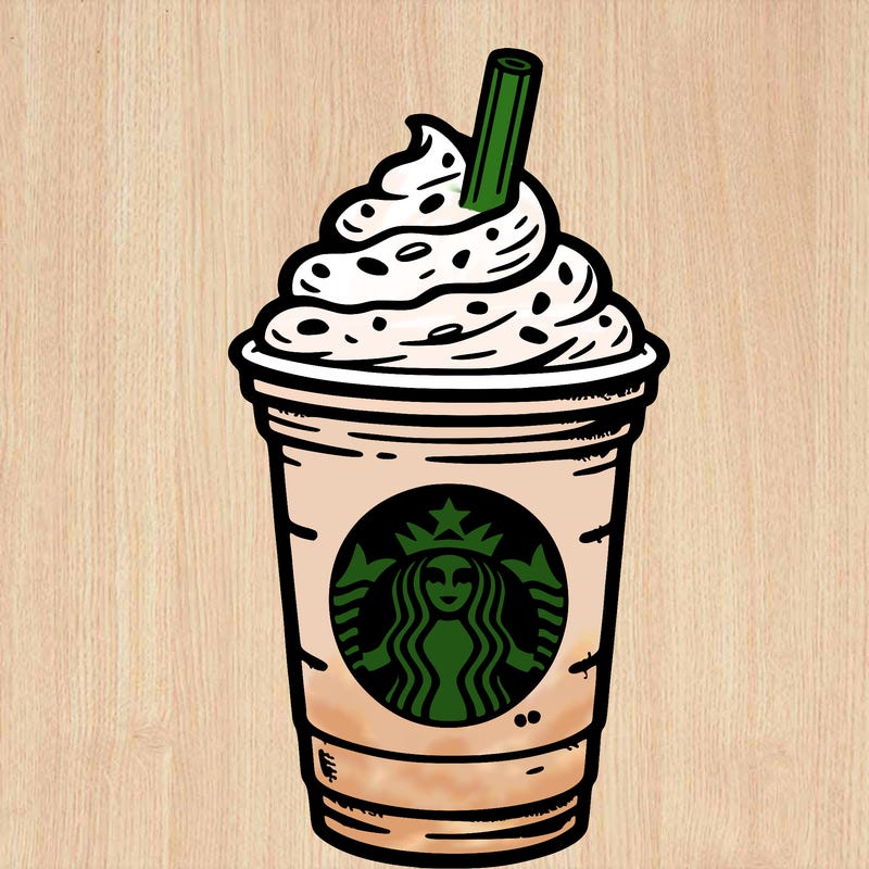 starbucks, frappuccino