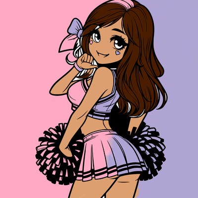 realistic cheerleader