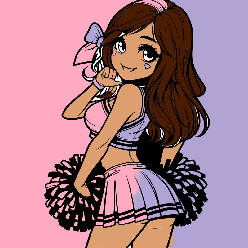 realistic cheerleader