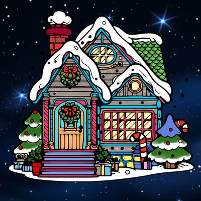 christmas house