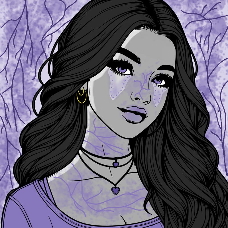 detailed realistic girl