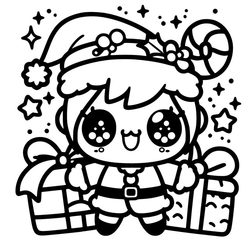 kawaii christmas