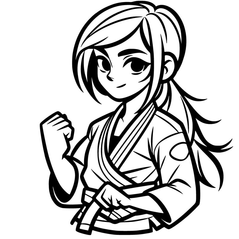 jujitsu girl
