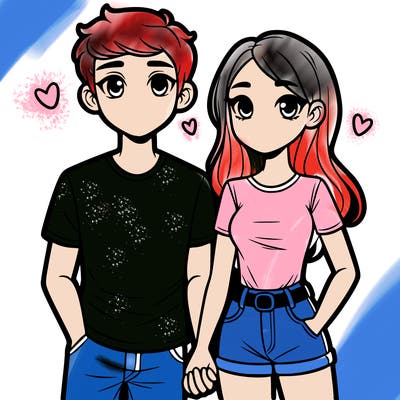 boyfriend and girlfriend