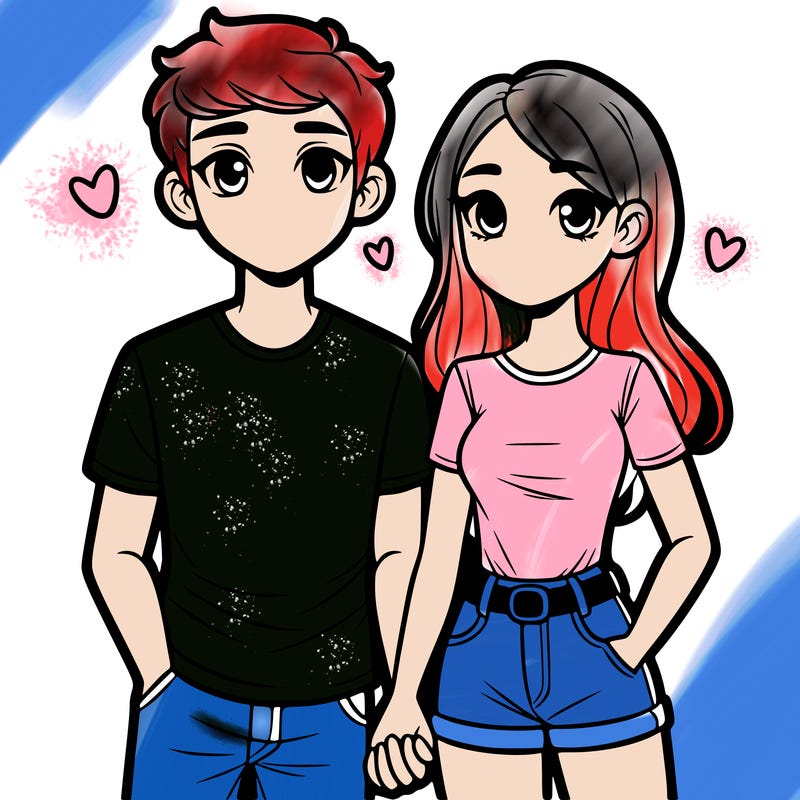 boyfriend and girlfriend