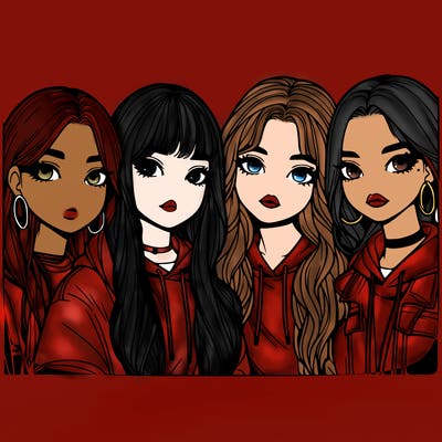 girl group realistic