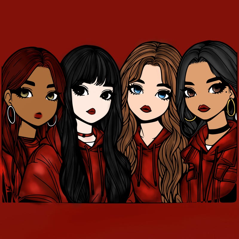 girl group realistic