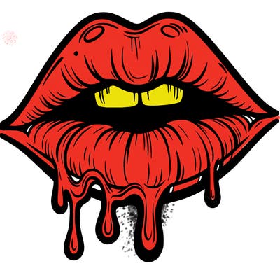 lips that look realistic and drip