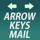 Arrow Keys Mail Keyboard