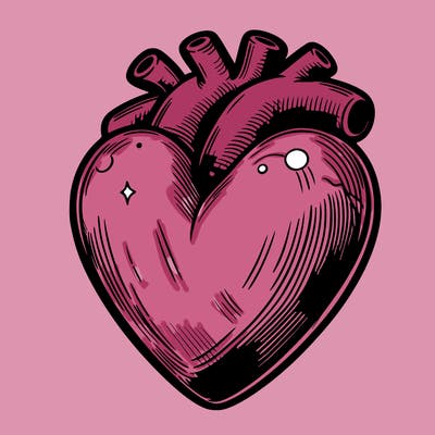 realistic heart