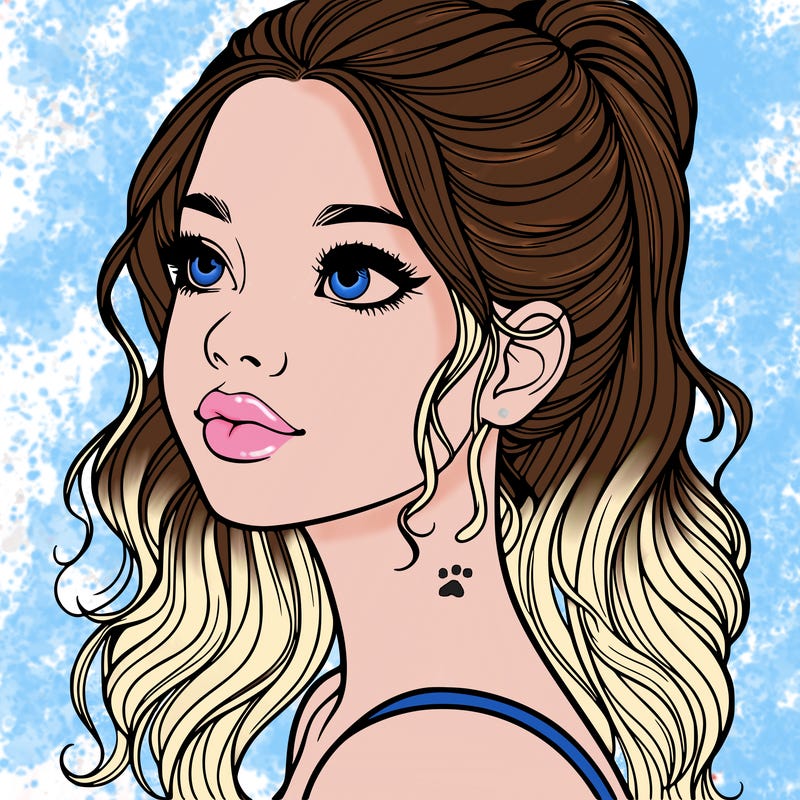 beautiful realistic girl