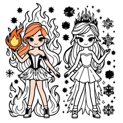 fire and ice girls