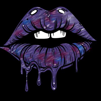 lips that look realistic and drip