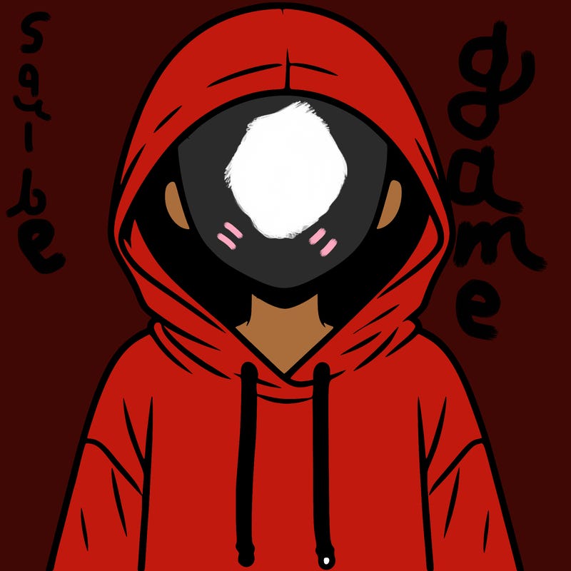 faceless girl in hoodie
