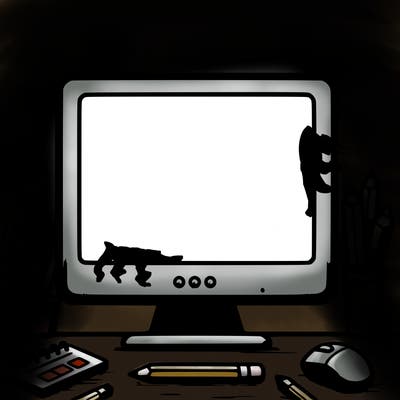 blank screen