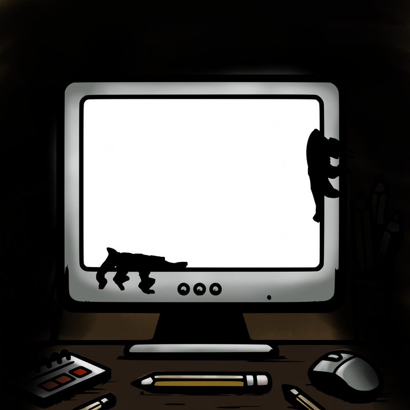blank screen