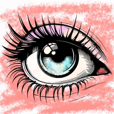 realistic eye