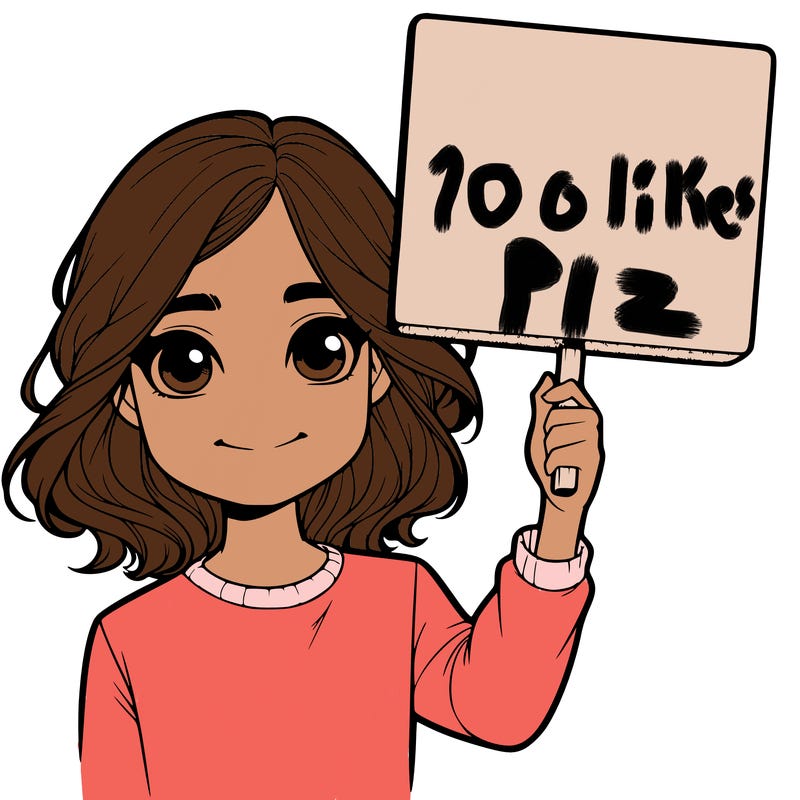 realistic girl holding up a sign