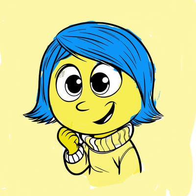 realistic inside out 2 characters