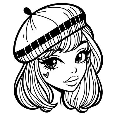 parisian beret: a chic beret that adds a touch of parisian elegance