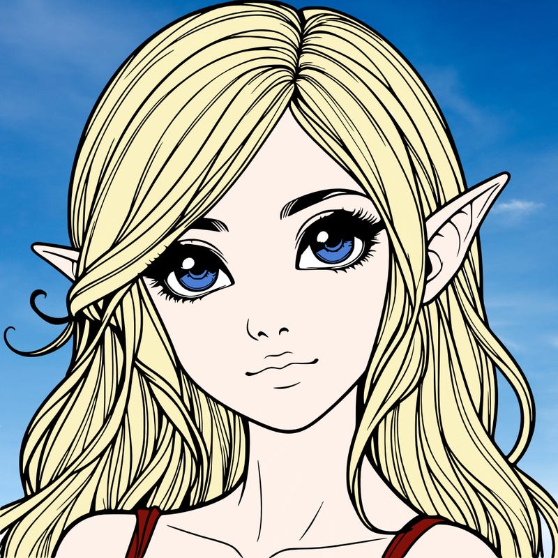 realistic elf girl