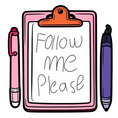 blank clip board with pen