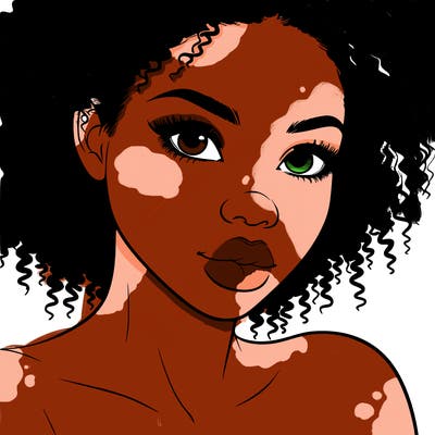 realistic black girl