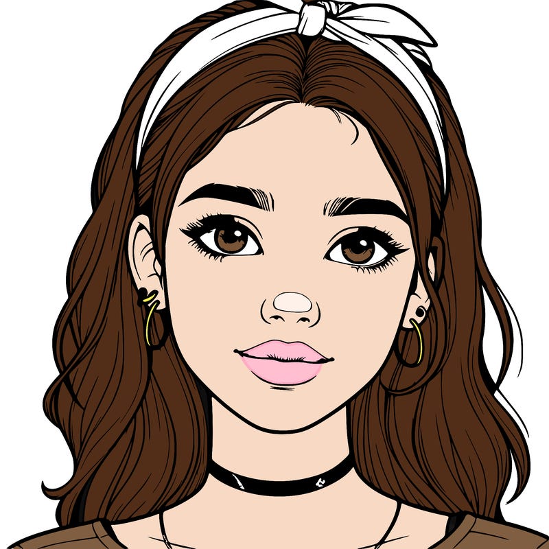 realistic teenage girl