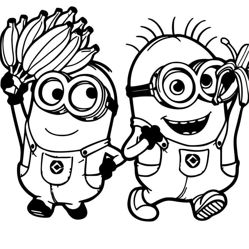 minions and bananas