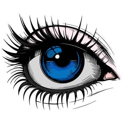 realistic eye
