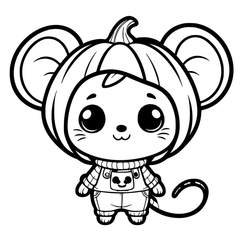 mickey mouse dressed as a pumpkin