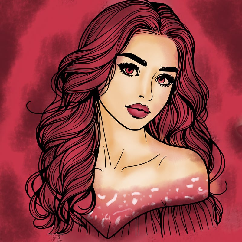 beautiful realistic girl