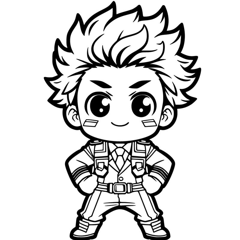 hero academia charictor