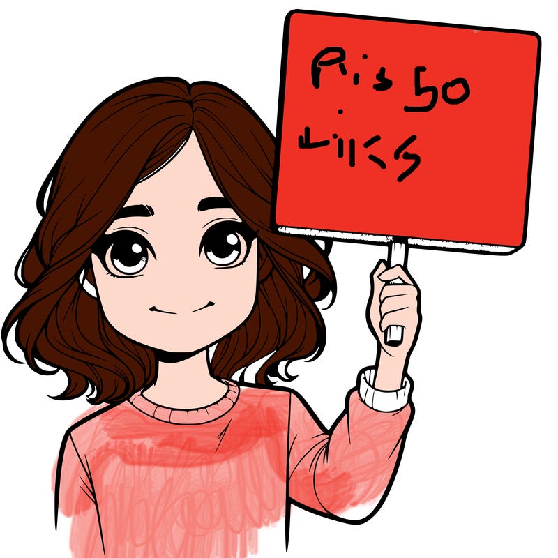 realistic girl holding up a sign