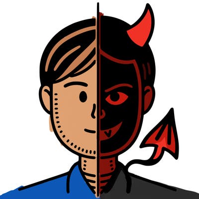 half person half devil