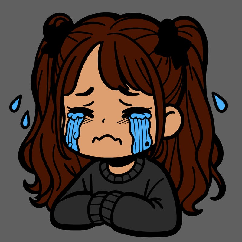 girl crying