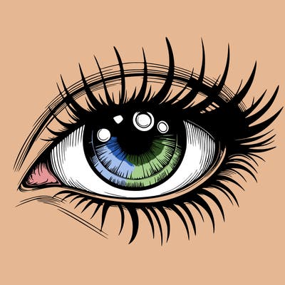 realistic eye