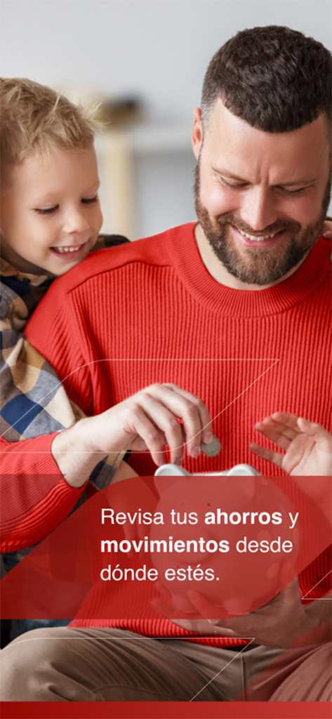 AFP PlanVital - A father and son saving money in a piggy bank representing future financial security