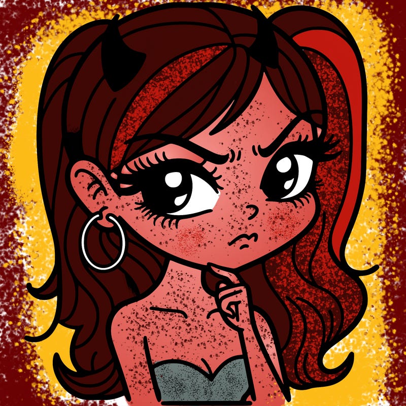 pretty evil girl