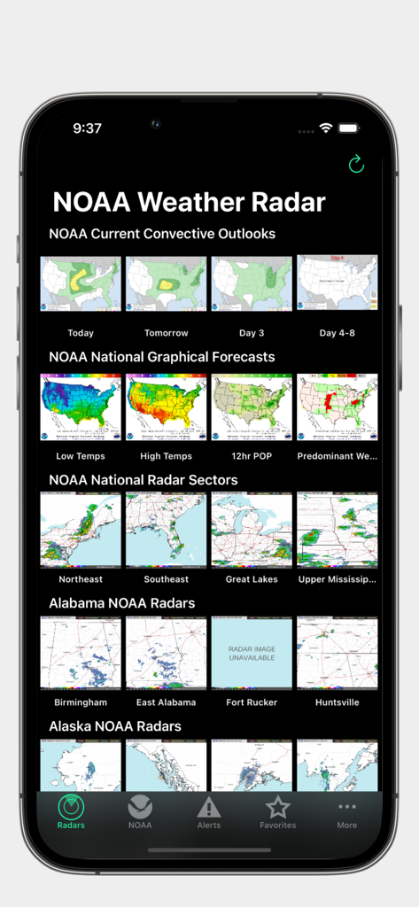 NOAA Weather Radar - Weather App | MWM