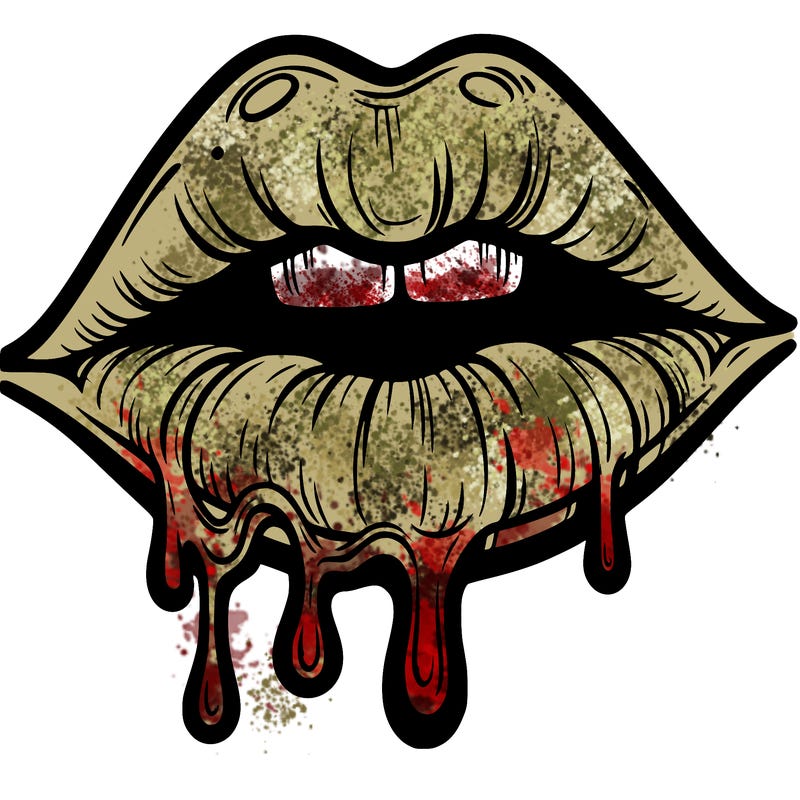 lips that look realistic and drip