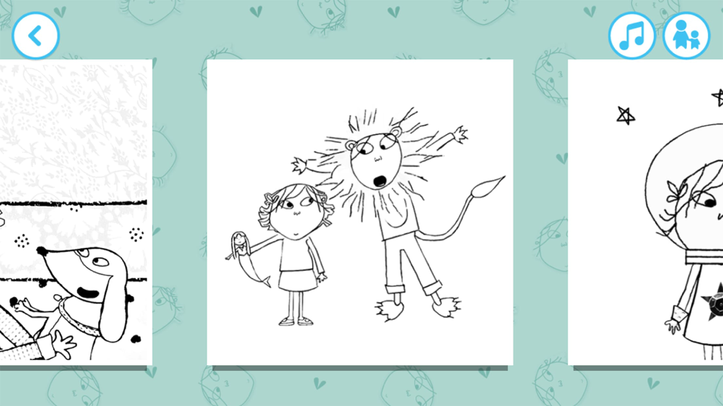 Charlie and Lola Colouring - Games App | MWM