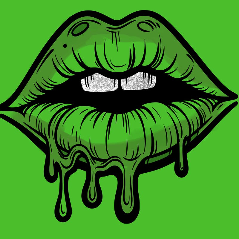 lips that look realistic and drip