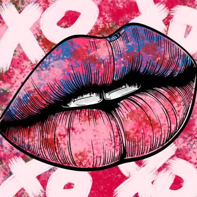 realistic lips