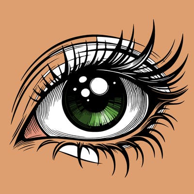 realistic eye