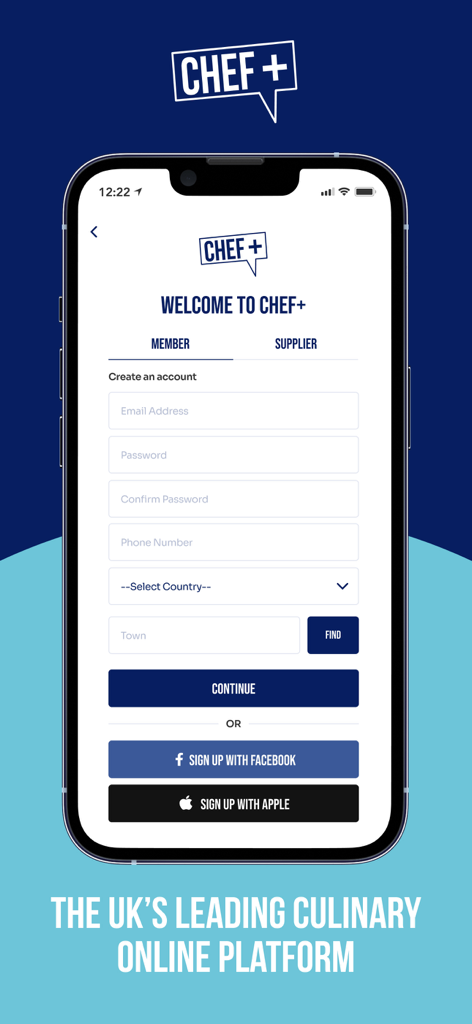 Chef Plus - Social Networking App | MWM