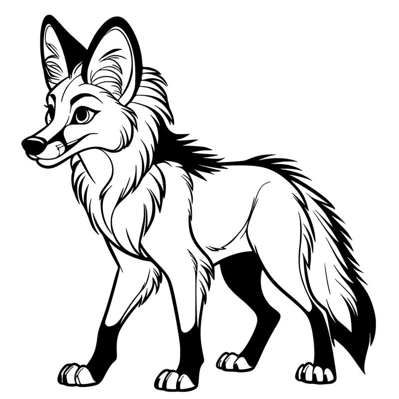 maned wolf