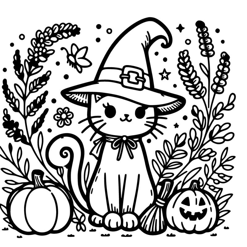witch cat