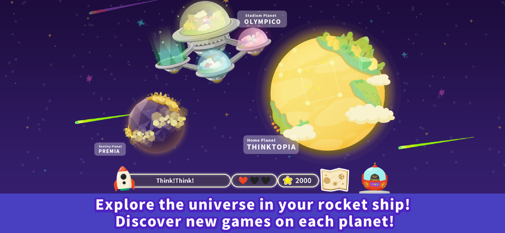 Think!Think! Games for Kids - Education App | MWM